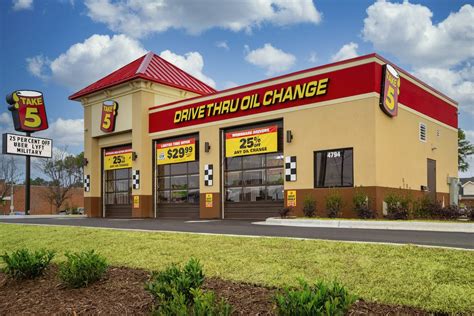 Take five oil change near me - Click here to get directions to a Take 5 oil change service shop near you! Oil Change. Car Wash. About Us. Careers. Contact Us. Blog. Find a Take 5; Loading... Oil Change Service in Edmond, OK #118. Closes at: 8:00 PM. Take 5 #118. 3024 S ... At Take 5, a fast oil change isn't the only thing you can get with our drive-thru oil change service in ...